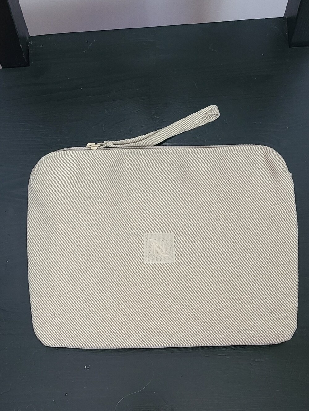 Nespresso Travel Pouch Textured Beige Case